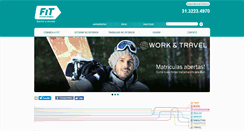 Desktop Screenshot of fitintercambio.com.br